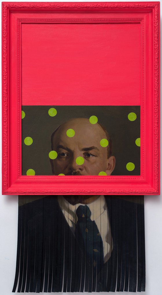Shredded Lenin with Green Spots