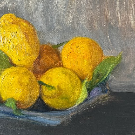 Still Life with lemons