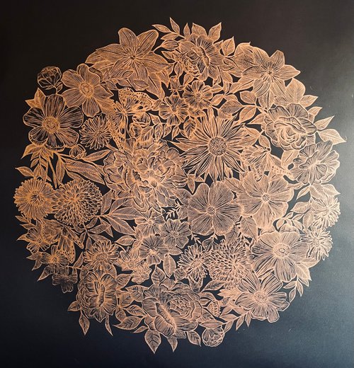 In Bloom (Copper) by Amy Cundall