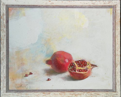 "Pomegranates" by Anna Silabrama