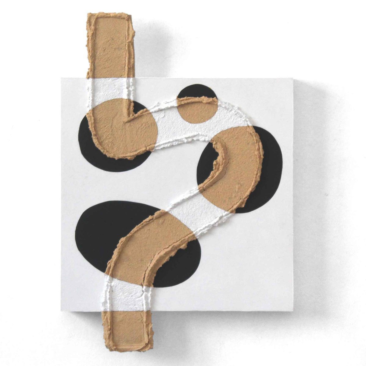 Abstract Acrylic Painting By Martin Singer, 12 X 17", 4T1Tm-25, Original Artwork