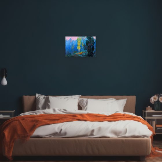 Morning in the Autumn Forest