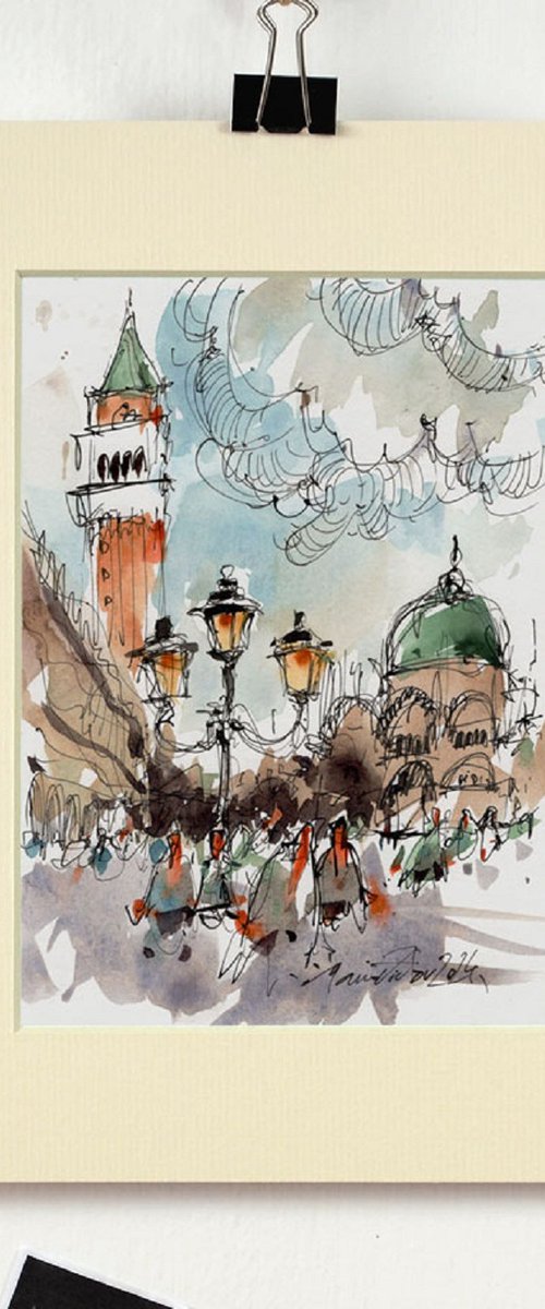 Venice, San Marco Campanile. by Marin Victor