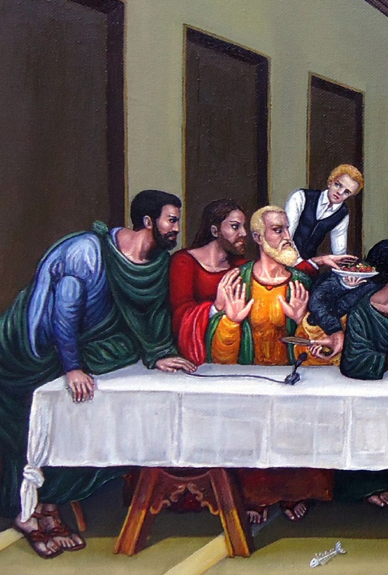The Last Supper Press Conference Artfinder