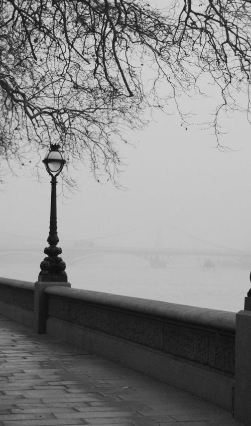 Chelsea Embankment, London by Charles Brabin