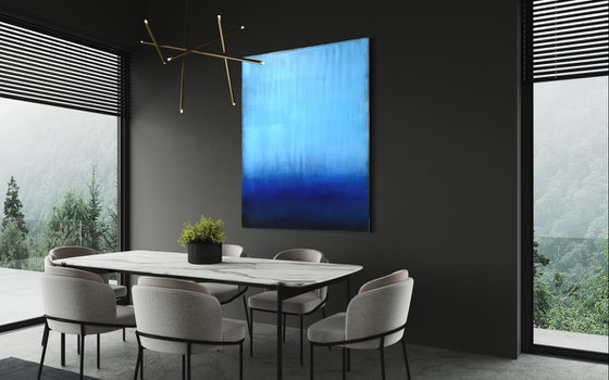 Blue Therapy (XL 48x60in)