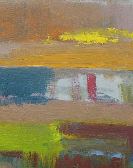 Last Light - Abstract Seascape Landscape