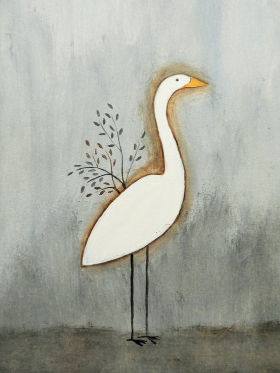 The white egret