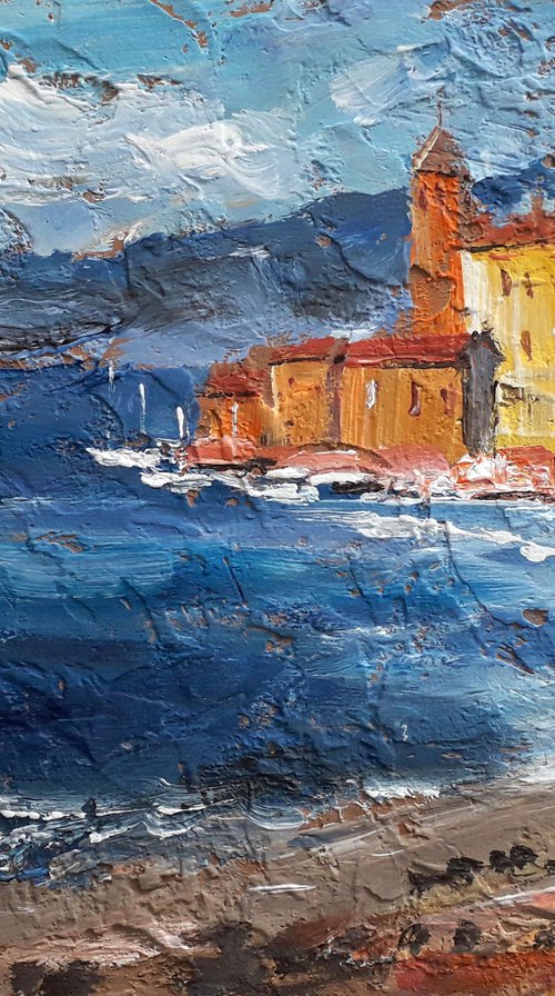 Coastal town. by Alexander Zhilyaev