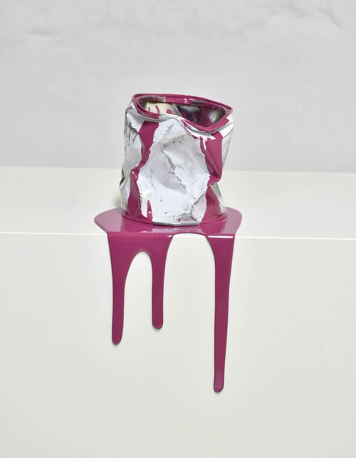 Le vieux pot de peinture violet - 364 by Yannick Bouillault