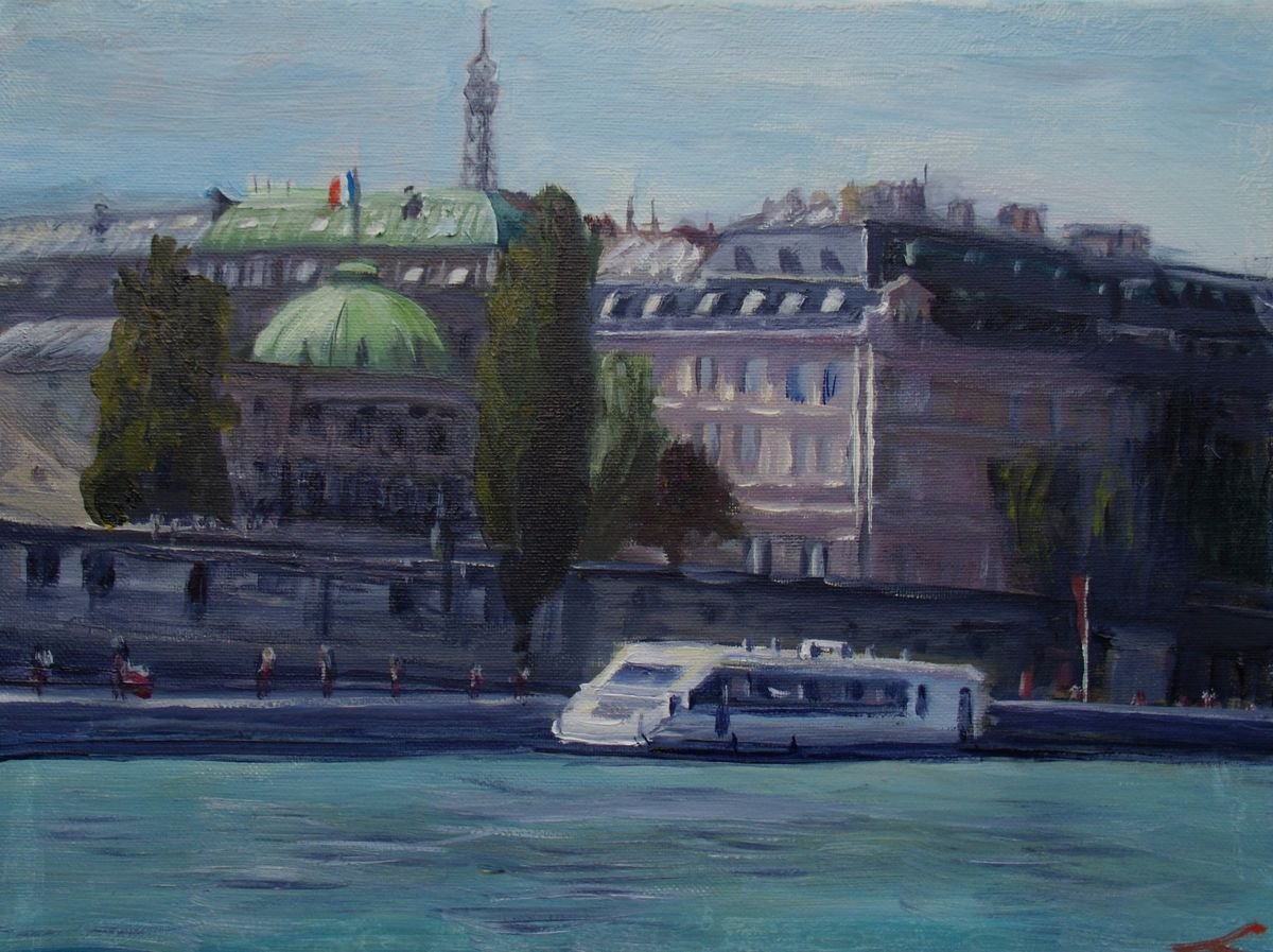 The embankments of Paris2 by Elena Sokolova