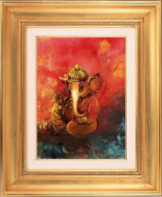 Lord Ganesha the cute one