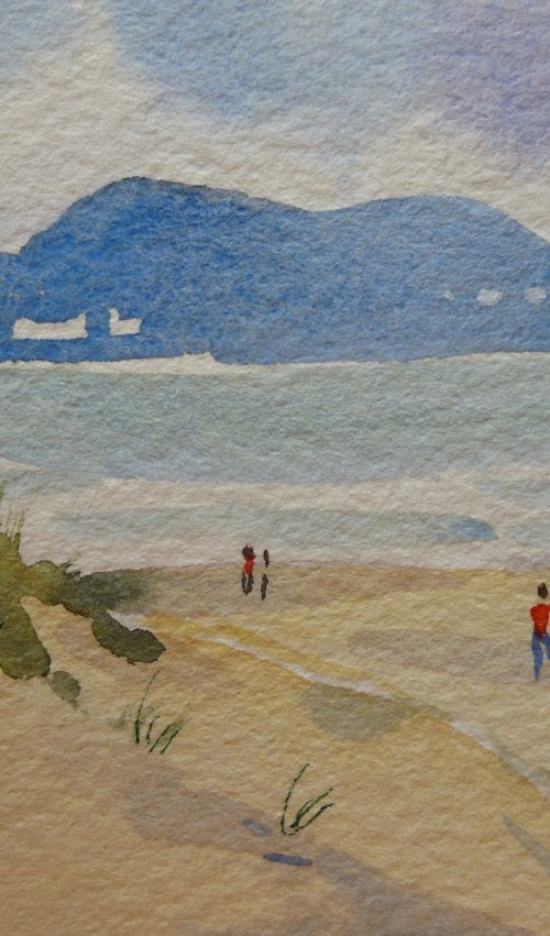 Dollymount Dunes by Maire Flanagan