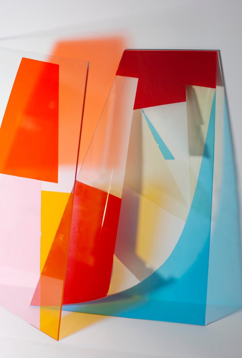 Geometric Abstract Photograph By Szilvia Sztankovits, 20 X 29", Nr 7., Original Artwork