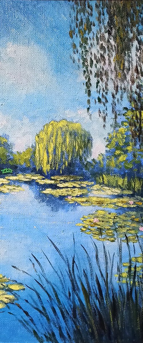 Pond in Giverny 4 by Oleh Rak