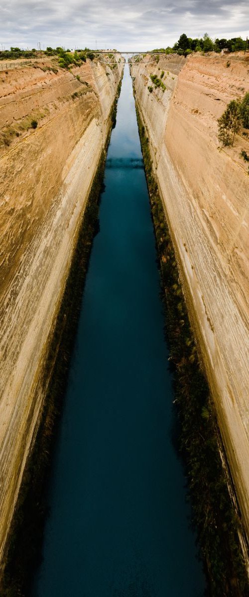 The Corinth Canal by Tom Hanslien