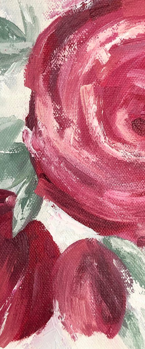 Rosey Day no.3 by Meredith B.  Studios
