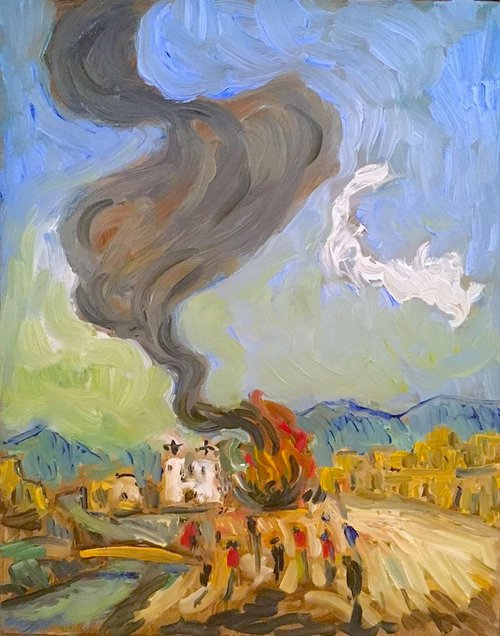 Pueblo Fire by Angus  MacDonald