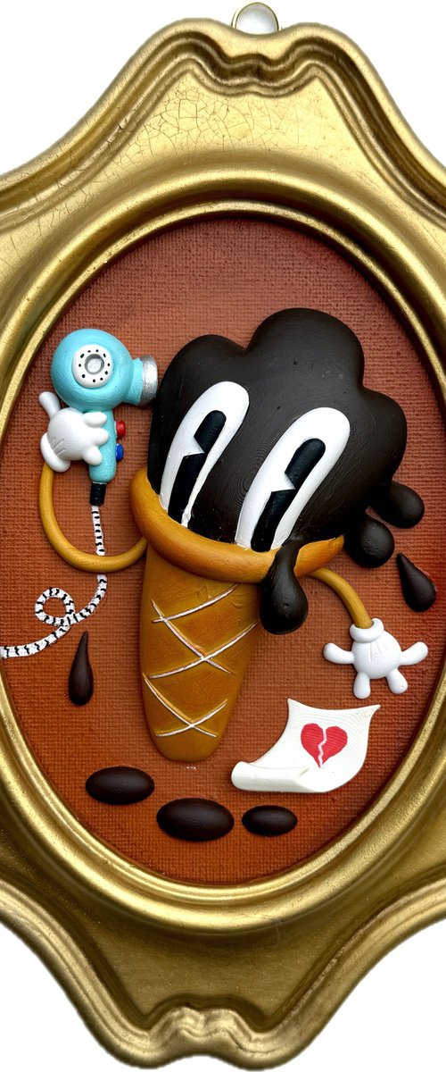 827-6- GELATINO (MELANCHOLIC ICE CREAM) by Paolo Andrea Deandrea