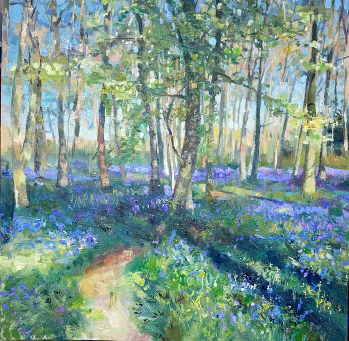 Bluebells of Wendover woods by Christian Twelftree