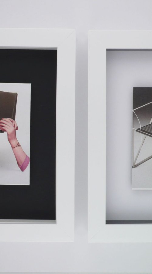 Imaginary Chairs Set by Paper Draper