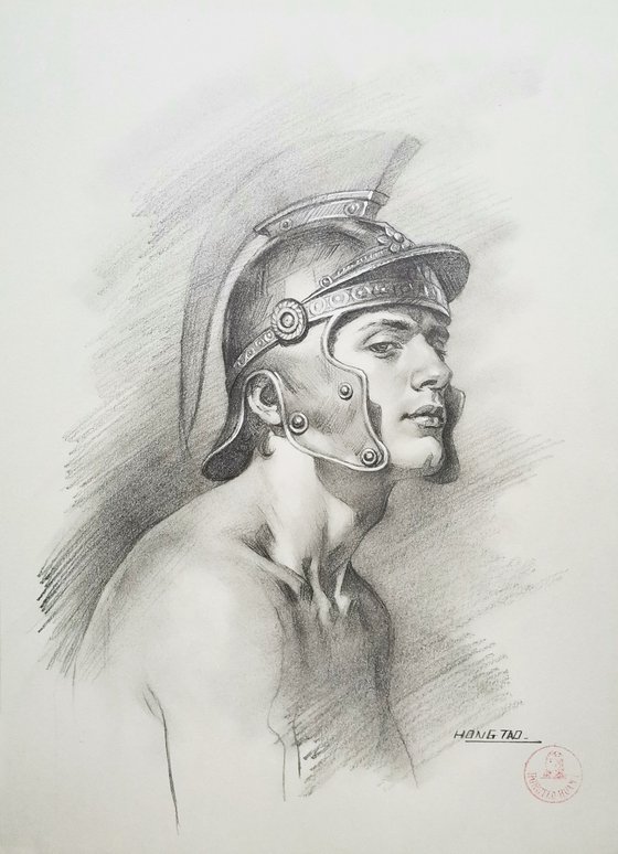 Portrait of knight