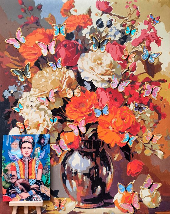 Flowers for Frida Kahlo