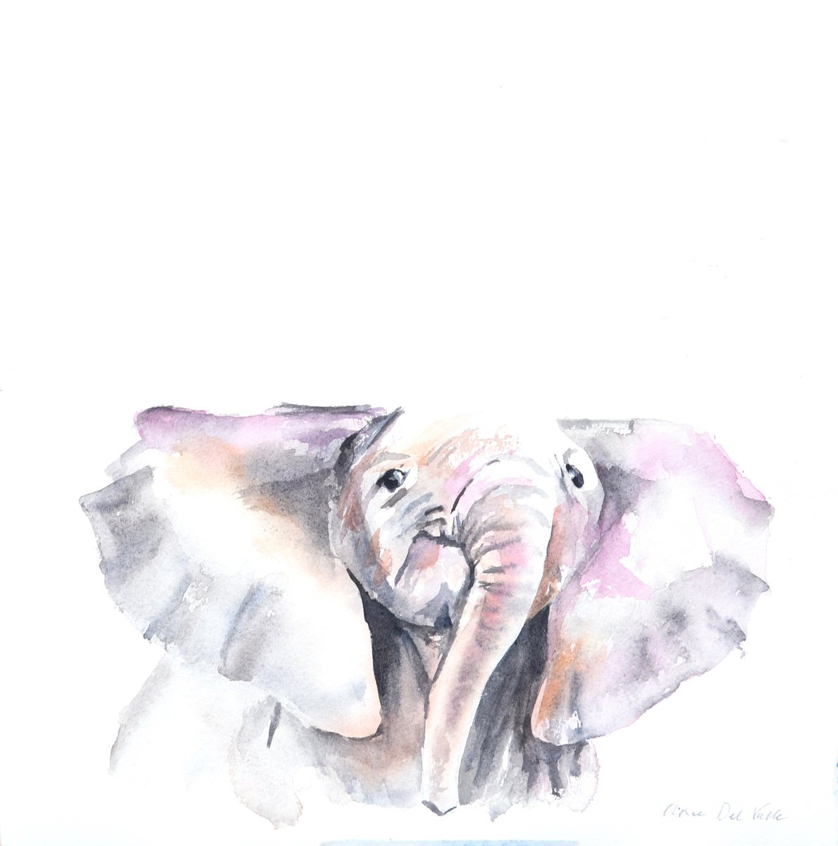 Cheekier Elephant by Aimee Del Valle