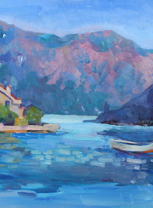 Dawn of one summer day by Anastasiia Grygorieva
