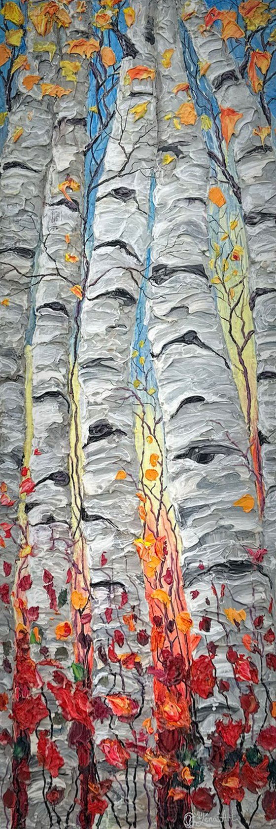 Aspen Bliss Country Lifestyle 12X36X1.5 Palette Knife