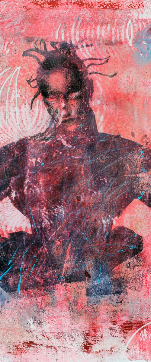 replicant portrait by Olivia Gozzano