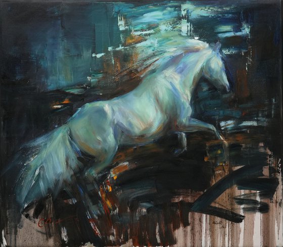 White Phantom Stallion