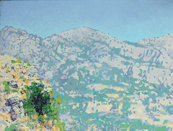 Yachts in the Turunc Koyu harbor