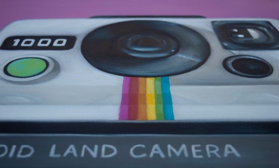 Polaroid land camera - Retro series