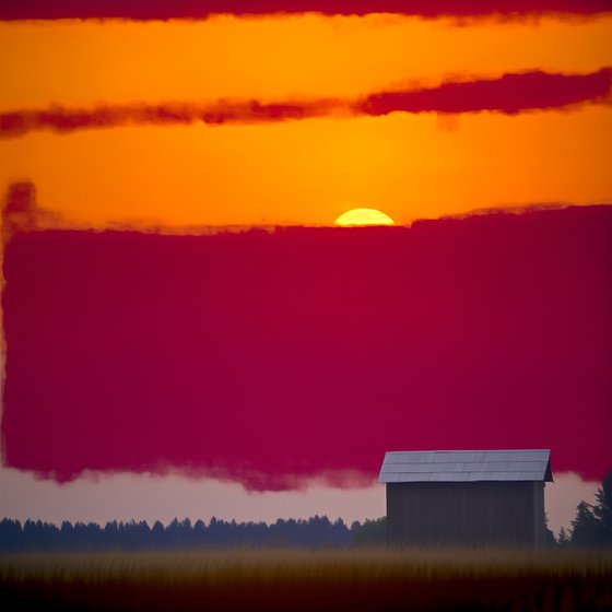 "Shelter at Dusk #2"