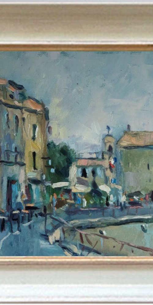 By the Amphitheatre in Arles by Andre Pallat