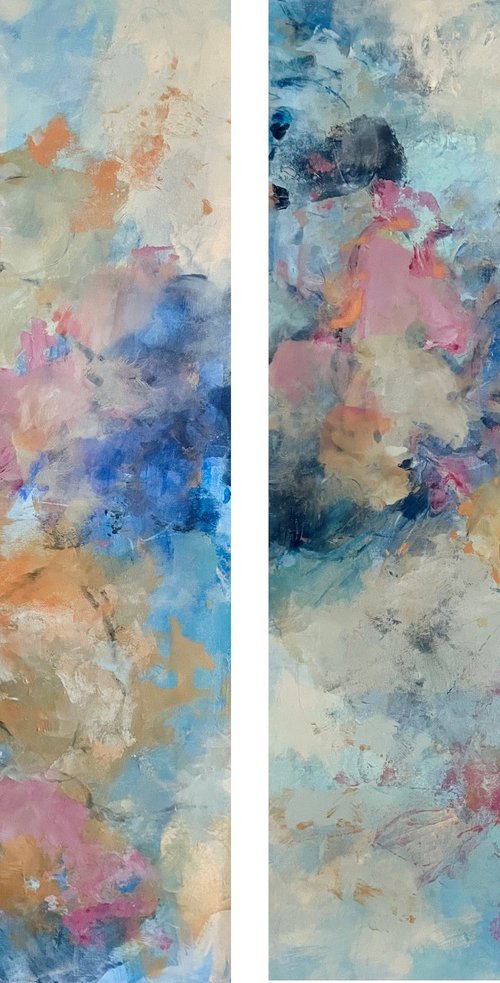 Dialogue of almost flowers by Miri Baruch