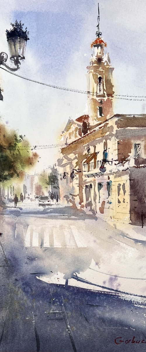 Morning Stillness in Valencia #2 by Eugenia Gorbacheva