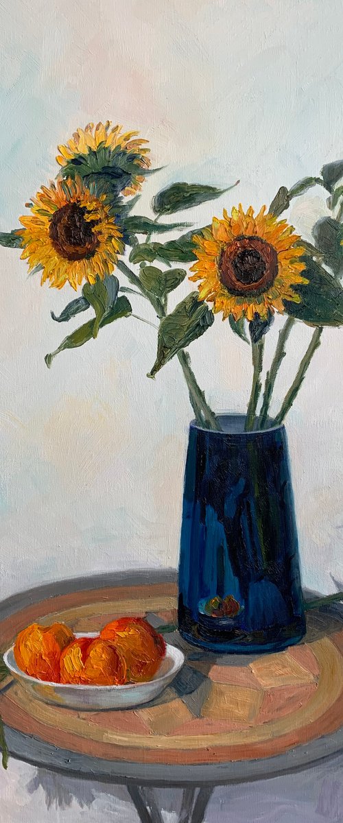Sunflowers by Nataliya Lemesheva