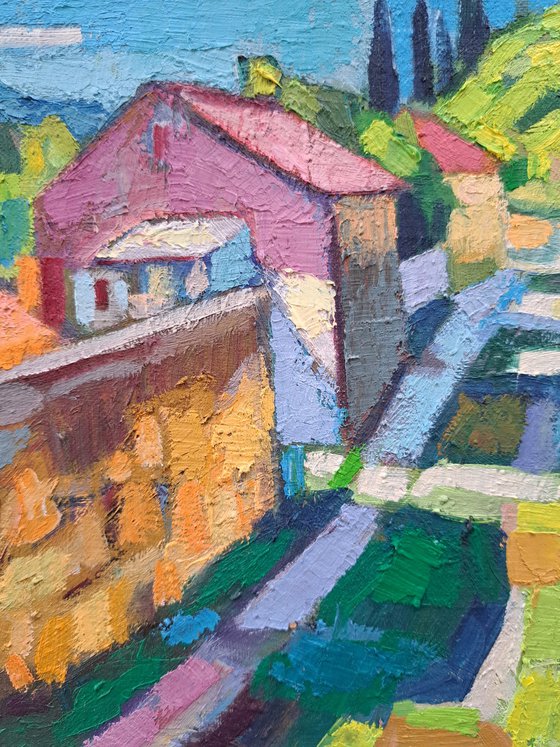 Mediterranean village