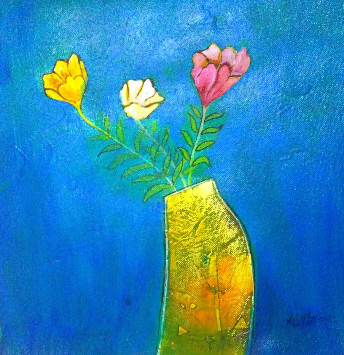floral series by SANJAY PUNEKAR