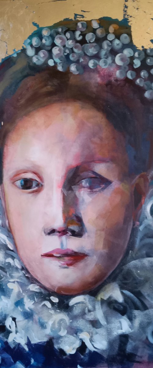 Portrait of a lady#2 by Marina Del Pozo