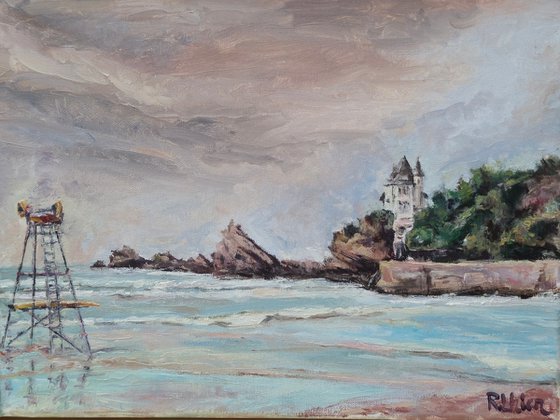 "Côte Basque, cuando no hay nadie"