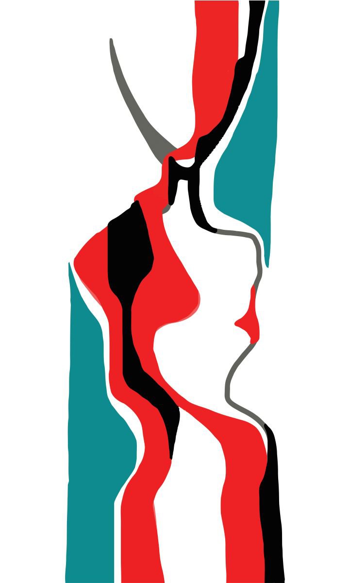 Graphic Giclee Print , Lifeblood By Paola Minekov, 13 X 20, Artwork For Sale On Artfinder