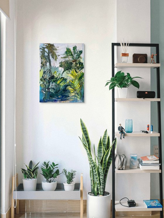 Bali Jungles Abstract Landscape