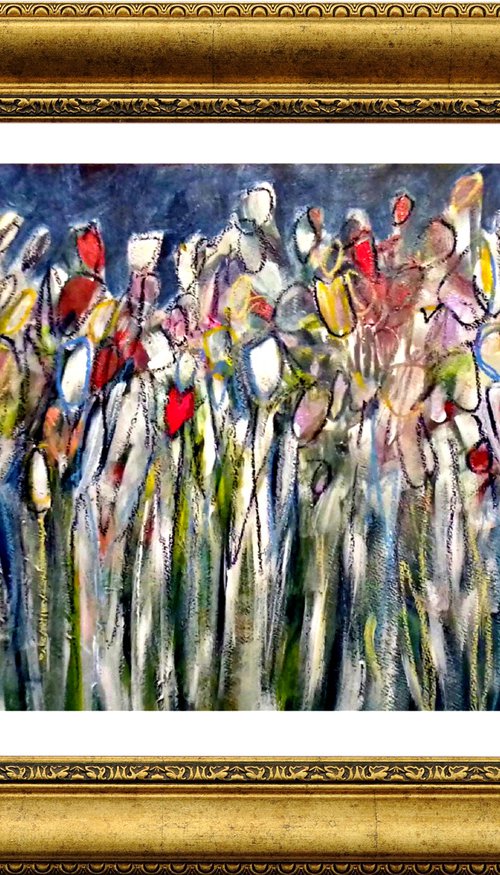A Spring Meadow by Jan Rippingham