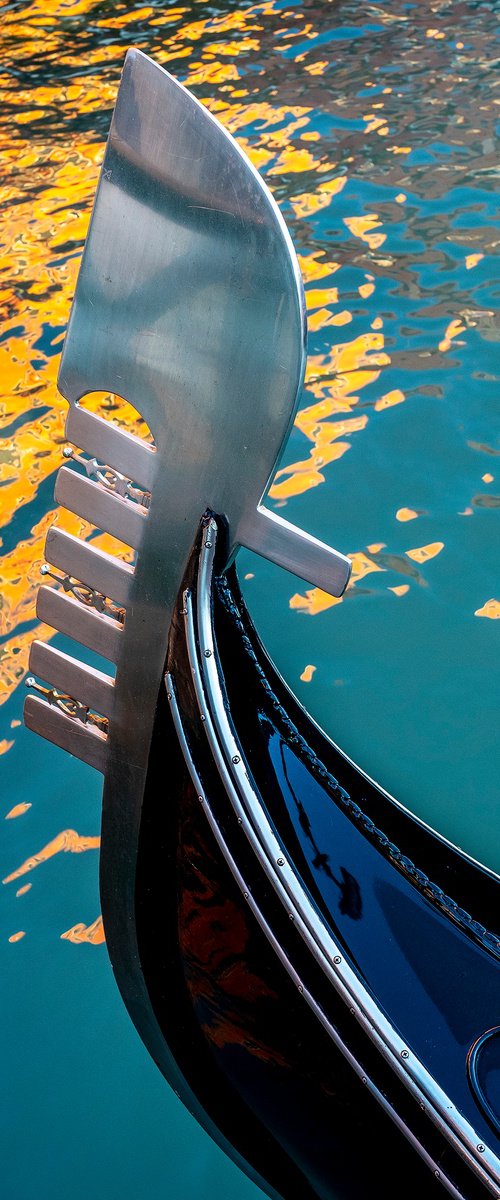 Gondola Ferro - Venice by Stephen Hodgetts Photography