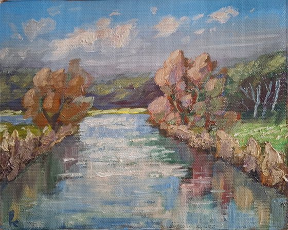 "River in sunny day"