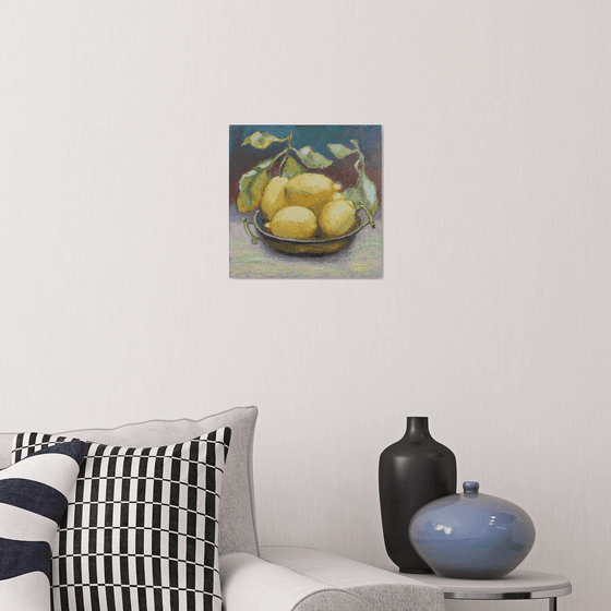 Still-life fruits "Lemons"