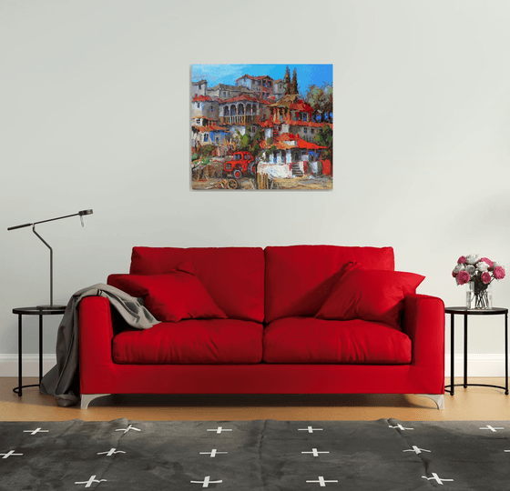 Red-Tiled Village
